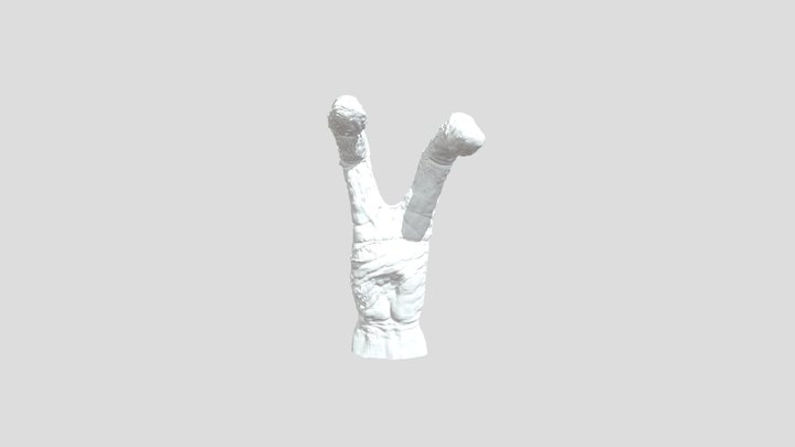 Riigged two finger from Elden Ring. 3D Model