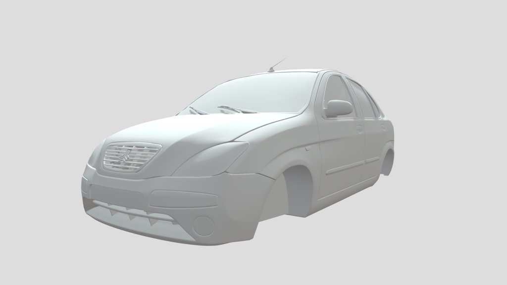 Saipa Tiba 2 (No textures and wheels)