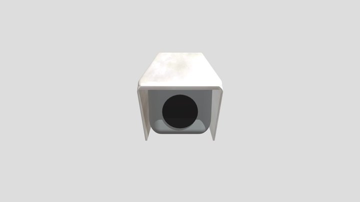 3D CCTV Camera Model – Functional and Clean – Modello 3D gratuito STL