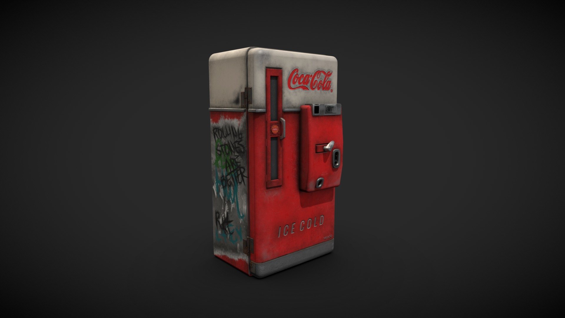 Abandoned Vending Machine - 3D model by Lara Foster (@LaraFoster