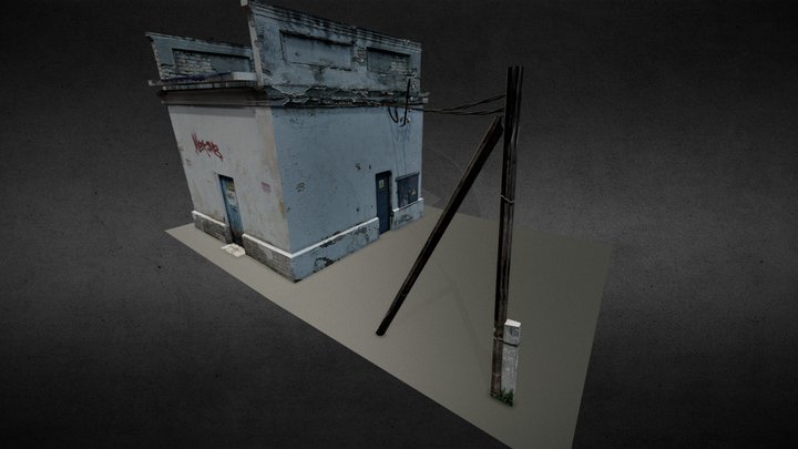 Electrobudka 3D Model