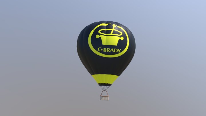hot air balloon OE-SOX „C Brady" 3D Model