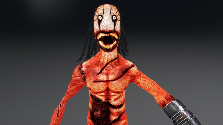 Creepy Creature 3D Model