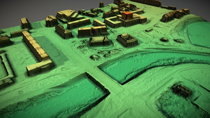 Panevėžio piliakalnis (Lithuania) – Gratis 3D-model STL