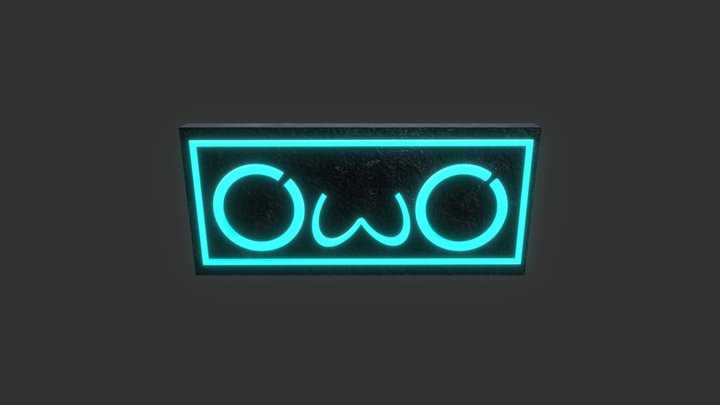 Neon sign 3D Model