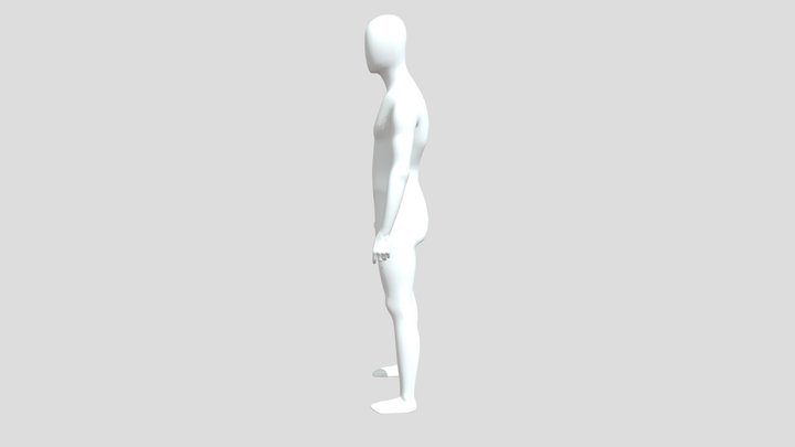 Men + Rig 3D Model