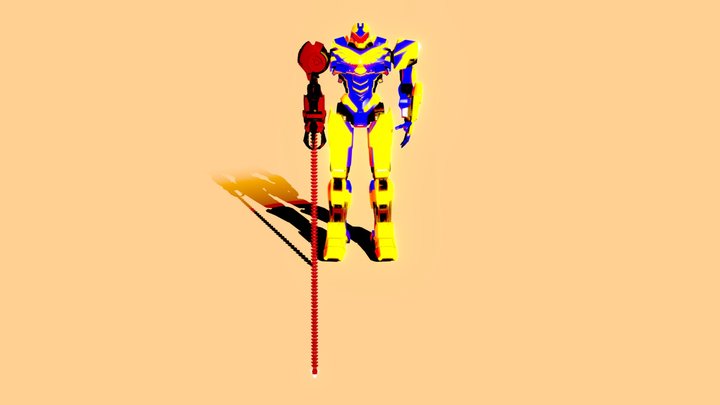 Atlas Destroyer cut – Kostenloses 3D-Modell STL
