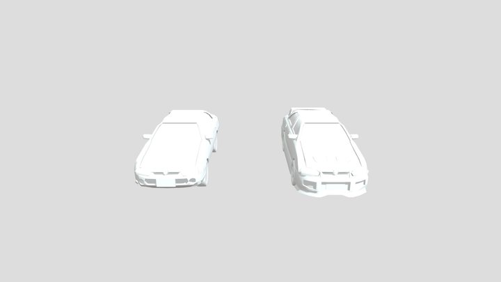 Proton WIRA stock and mod 3D Model