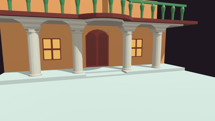 Palace Room 3D Model
