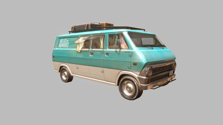 Ford Econline - Miles Of Memories. 3D Model