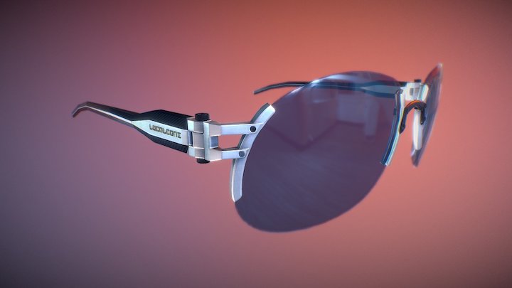 Eyewear design concept 3D Model