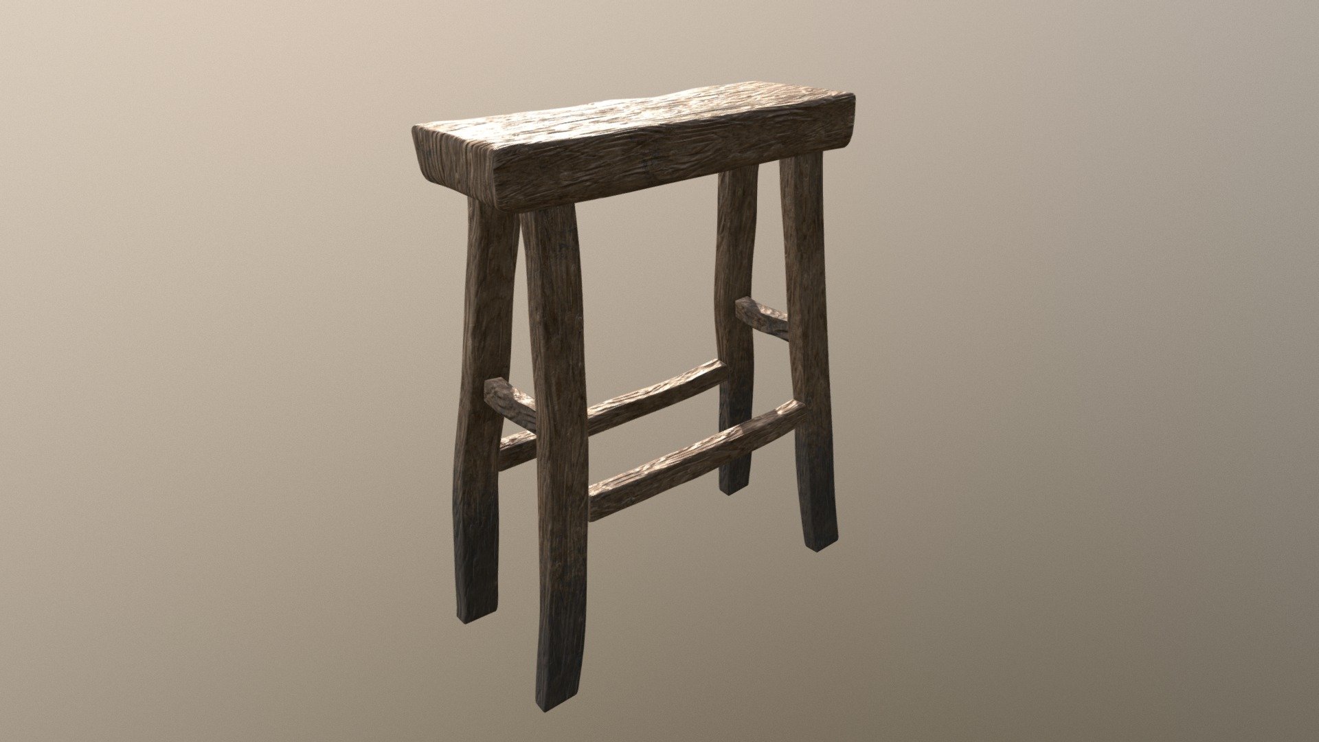 Wooden Stool