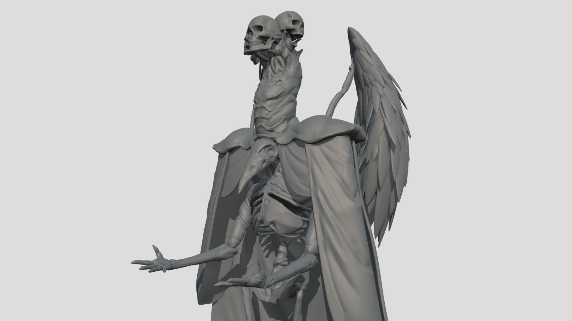 Gart 220 False God : Lord Raven - Sculpt