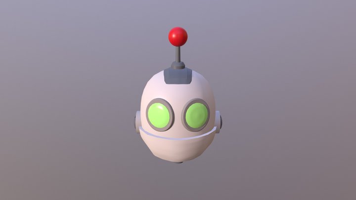 Clank Head 3D Model