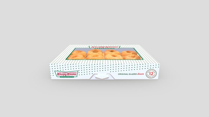 Krispy Kreme 3D Model