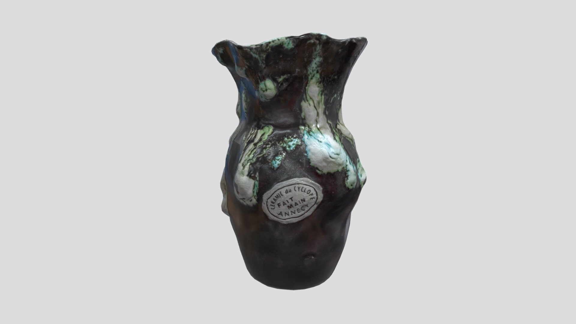Fat lava Flower Vase Pottery
