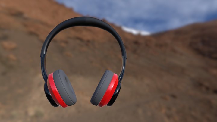 Słuchawki 3D Model