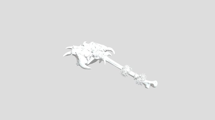 Axe of the Fallen King 3D Model