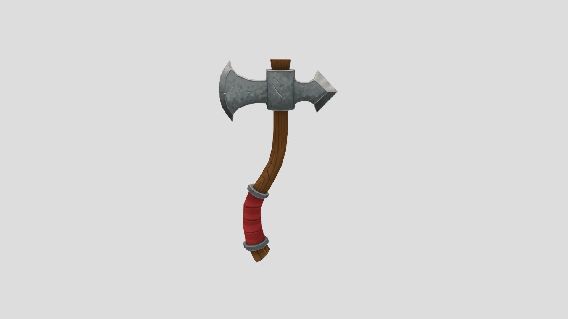 Handpainted Axe
