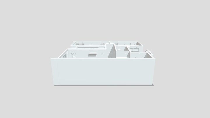 2 Bedroom d'Millenia - Reduced Poly 3D Model