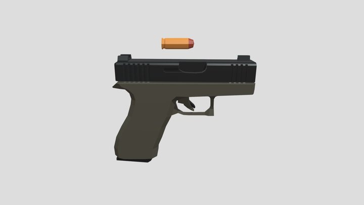 hand gun 3D Model