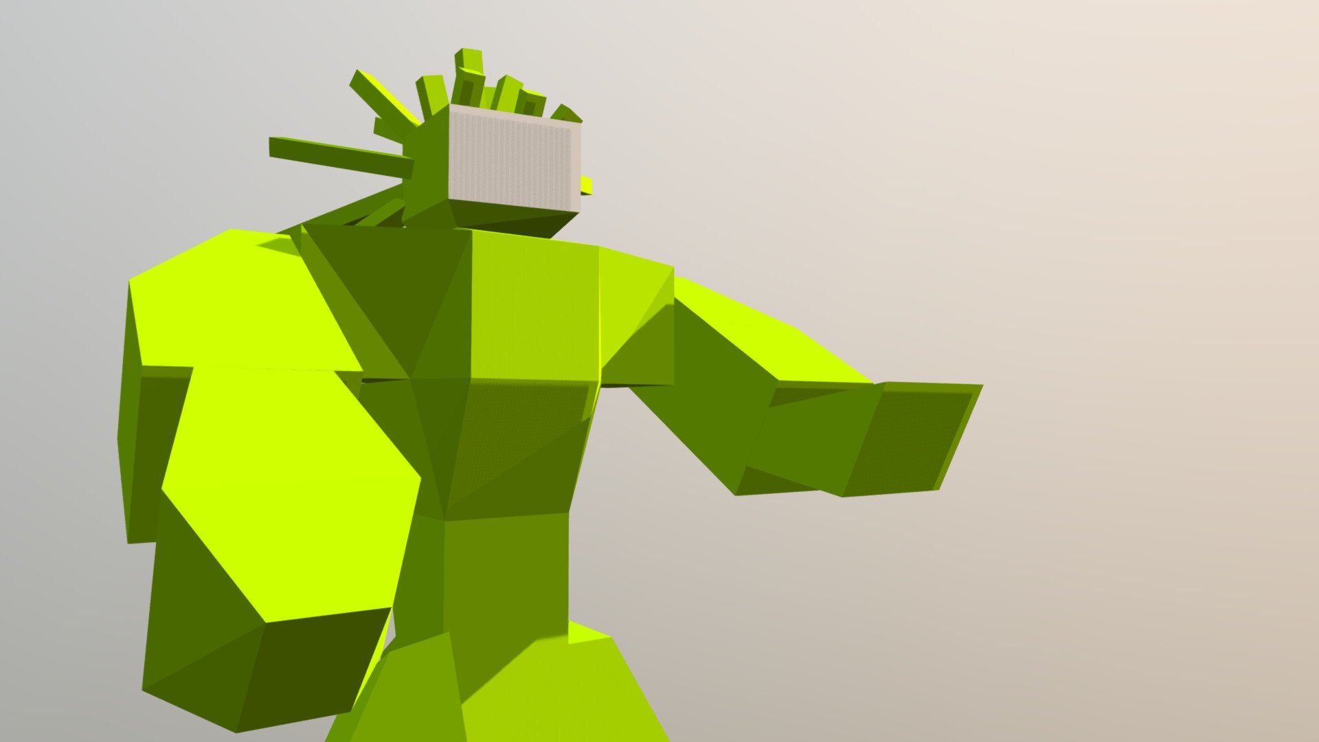 Cubo Man - 3D model by Laboratorio K (@simone.masala.grvk) [d1c9835 ...