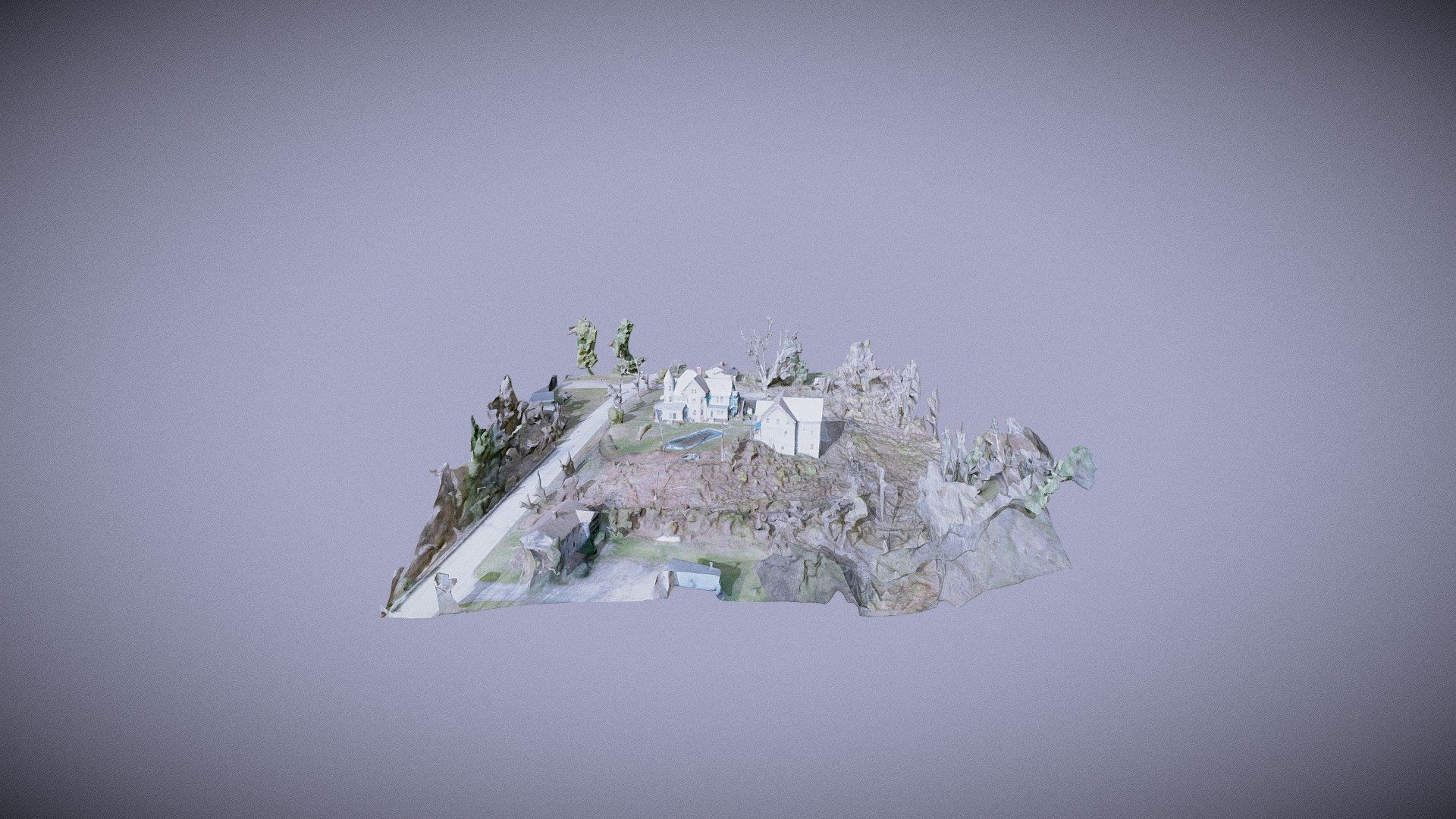Highland Ave 3D Model