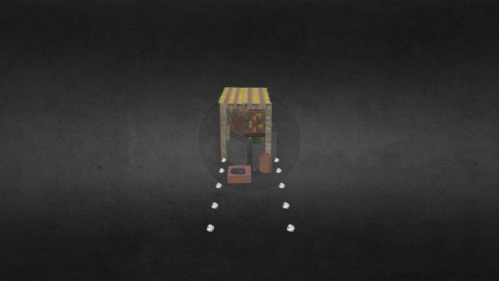 Survivor Shelter 3D Model