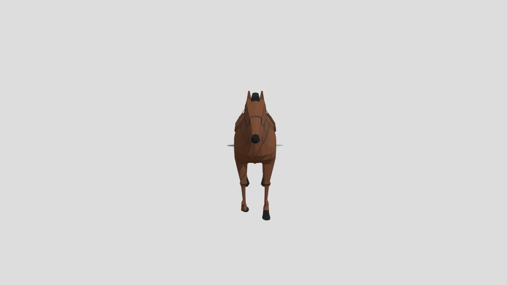 Low-Poly Horse