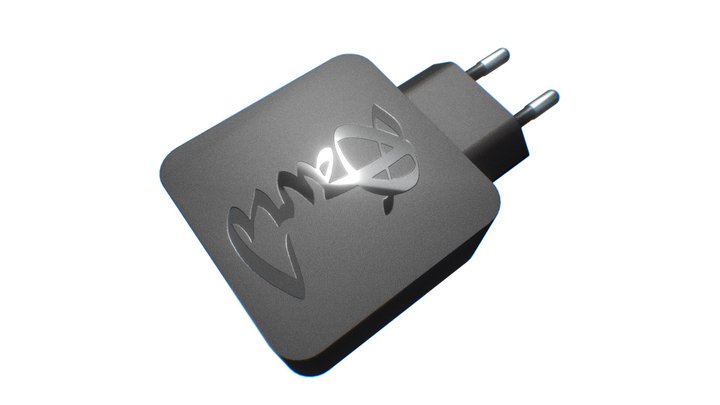 USB charger 3D Model