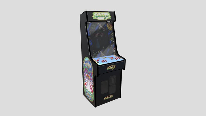 Arcade Game 3D Model