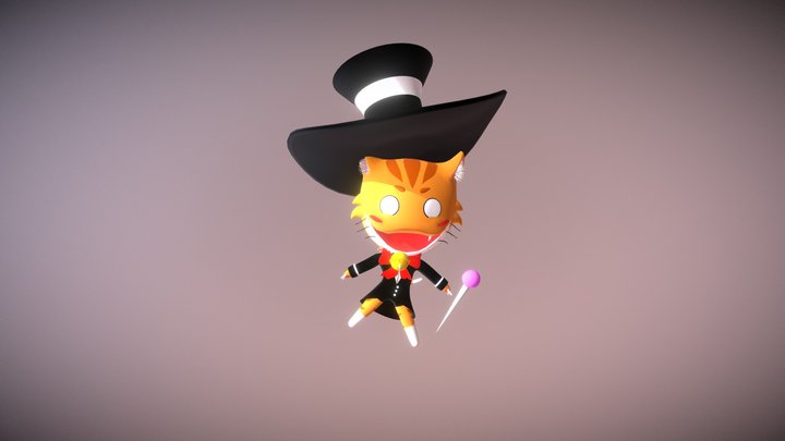 Mascot404 3D Model