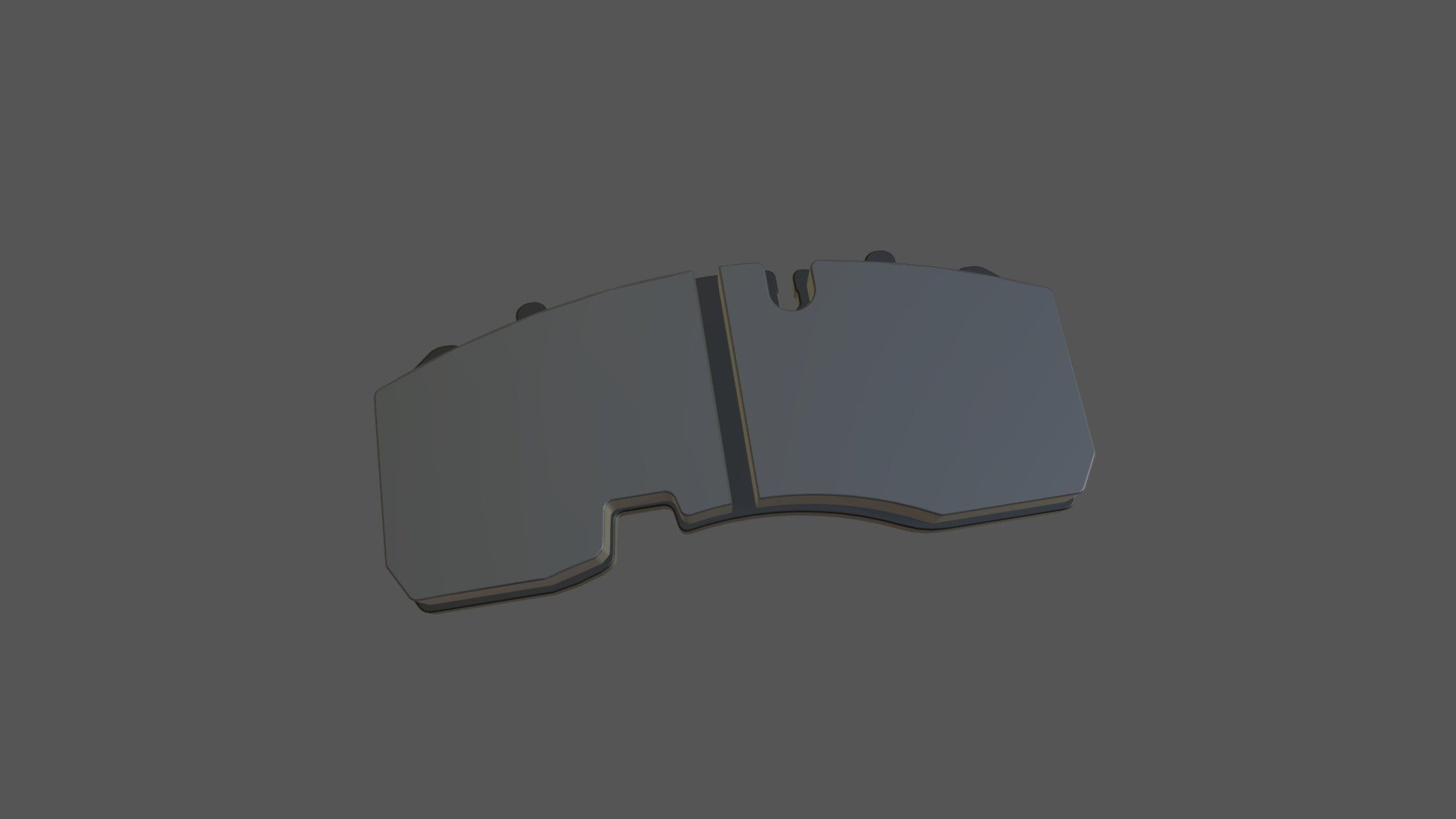 Колодки тормозные BPW 05.092.90.05.0 - 3D model by t-voz [d1cb506 ...