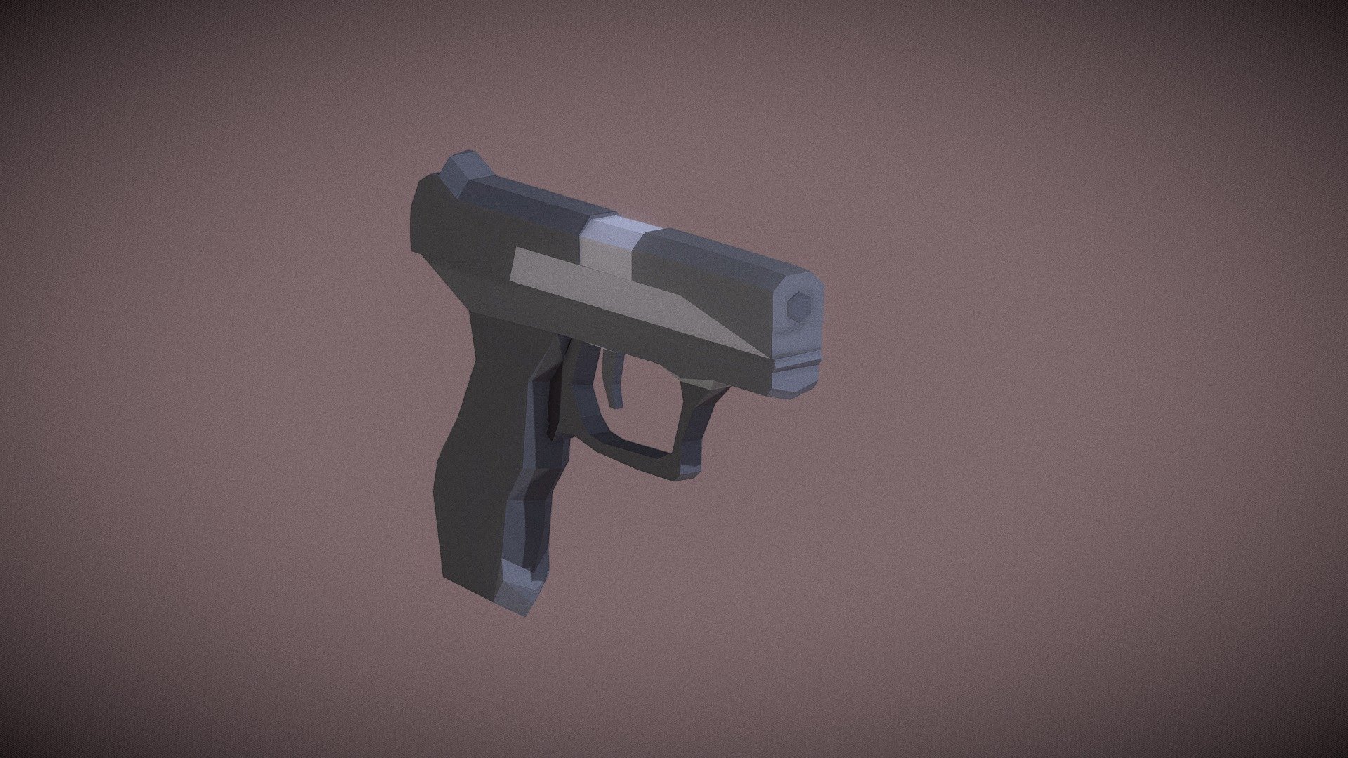 Low-Poly: Walther P99