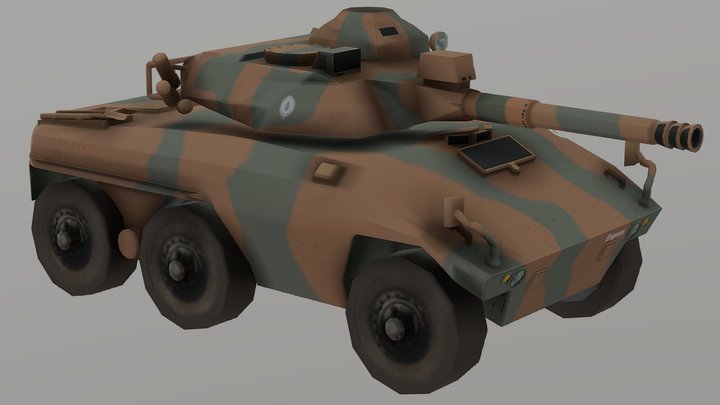 Chápeu Caatinga Exército Brasileiro - 3D model by lopesera2019