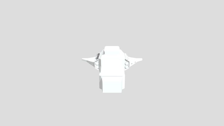 Fighter Destoryer 3D Model
