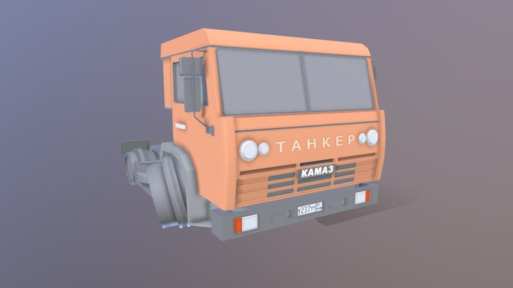 Kamaz 3D Model