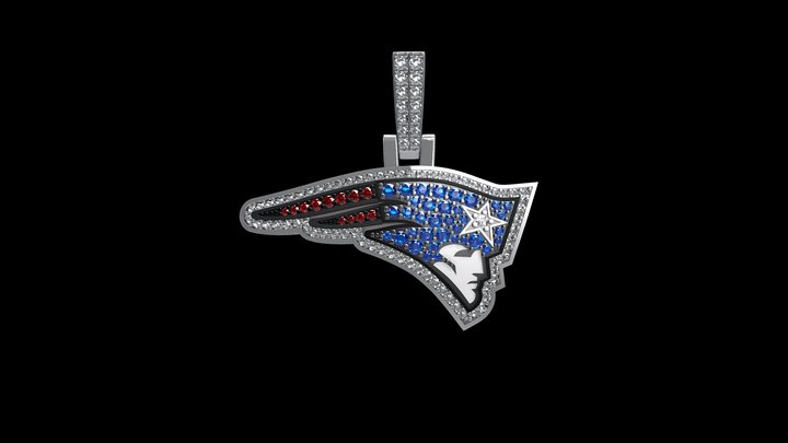 NFL PATRIOTS PREVIEW 3D Model