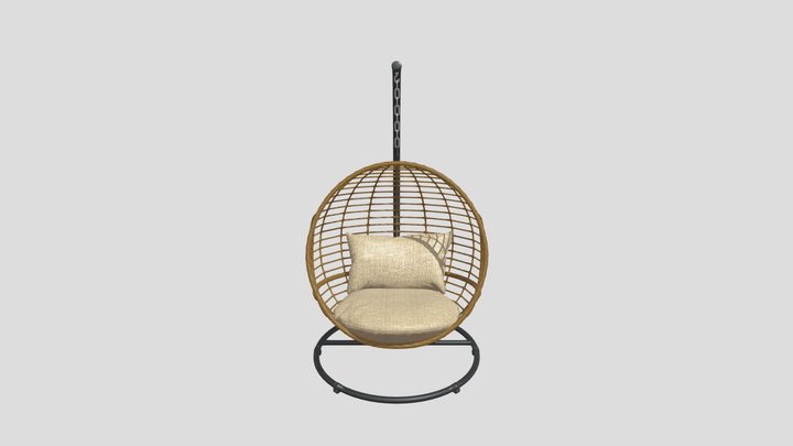 Hanging Chair v03 3D Model