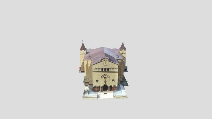 Христианская церковь Великого Новгорода 3D Model