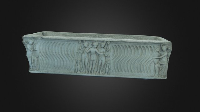 Sarcofago Albano Laziale 3D Model