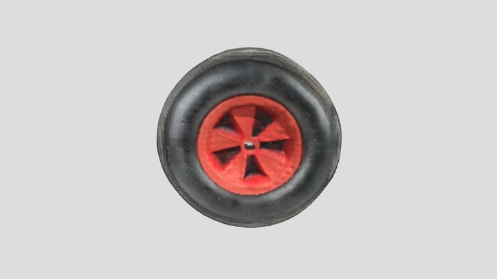 колесо от тачки 2 3D Model