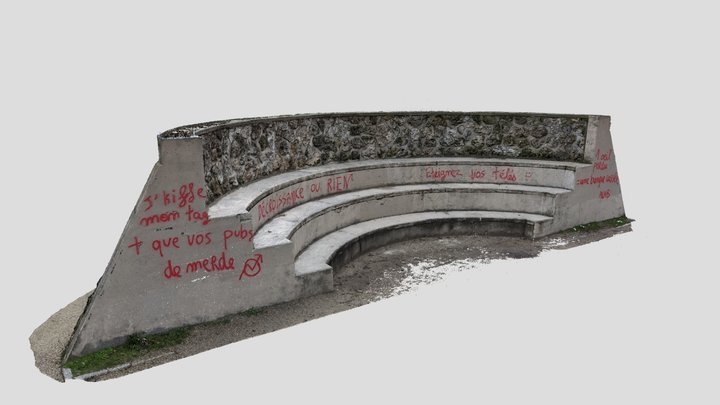 Amphithéâtre de Montmartre 3D Model