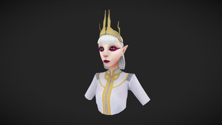 Princess from another Kingdom 3D Model