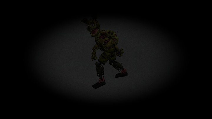 springtrap-fnaf-ar-special-delivery (2) 3D Model