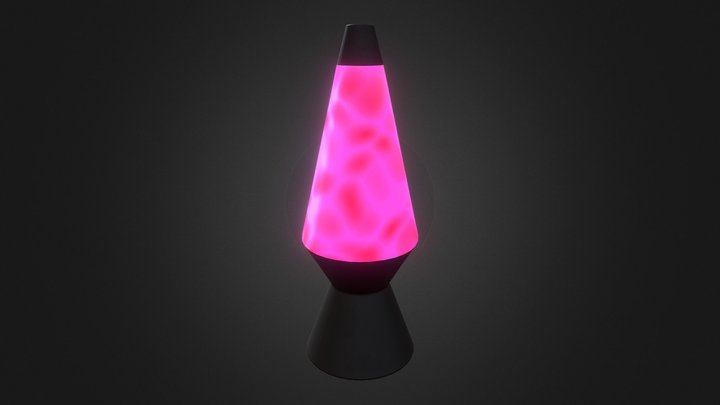 Lava Lamp 3D Model