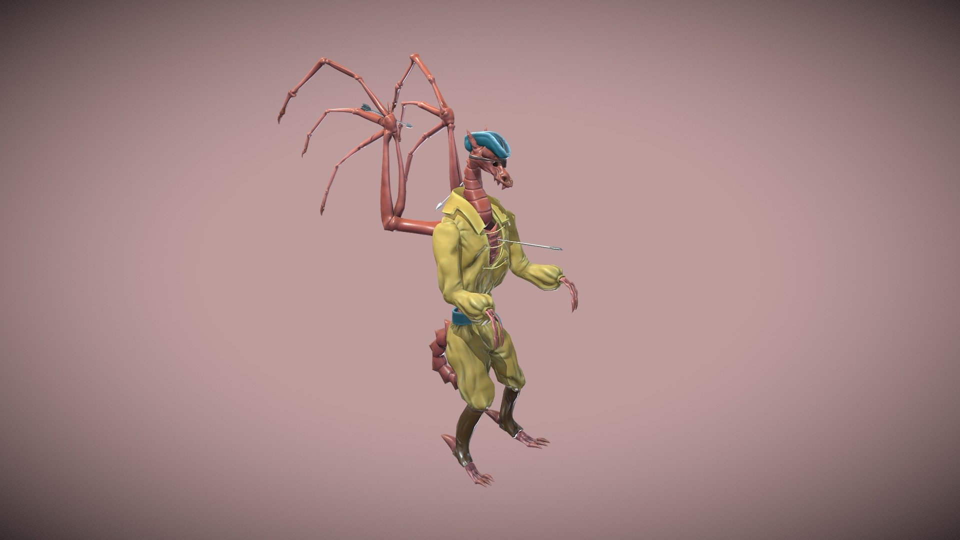 Drakfjor Sculpting Pose
