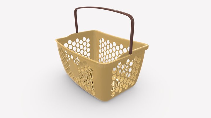 Shopping basket 3D Model