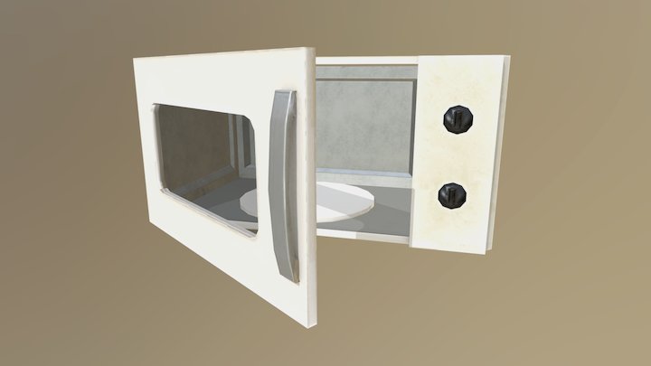 SM Microwave 3D Model