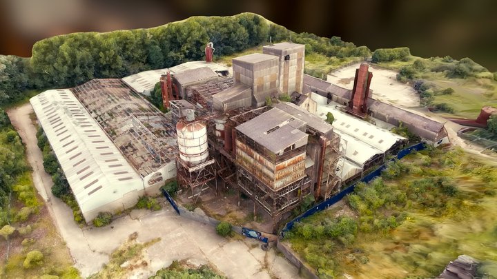 Abandoned Factory  -RAWscan – Gratis 3D-model STL